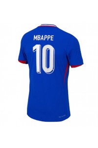 Fotbalové Dres Francie Kylian Mbappe #10 Domácí Oblečení ME 2024 Krátký Rukáv